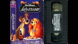 OpeningClosing to Lady and the Tramp US VHS 1998