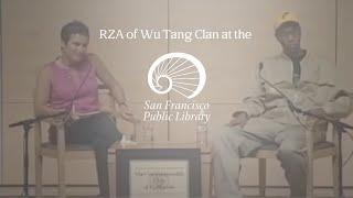 RZA of Wu Tang Clan at the San Francisco Public Library