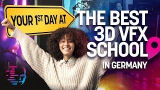 Your first day at the best 3D VFX School in Germany