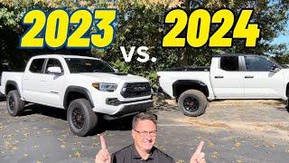 2024 Tacoma TRD Pro vs 2023 I Compare So You Can Decide