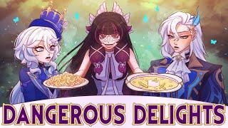 COLUMBINA ‘DAMSELETTE’ SONG - Dangerous Delights  Genshin Impact Animatic 【Song By MilkyyMelodies】