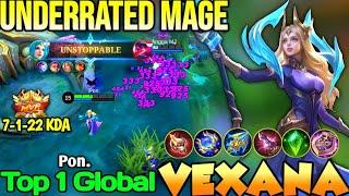 Vexana Best Build In 2022  Top 1 Global Vexana Pon. - Mobile Legends