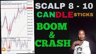  Grow $50 to $1000 with this BOOM AND CRASH  strategy scalp 8-10 candle Sticks
