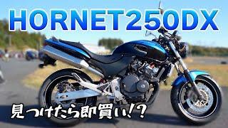 【一度は体感して欲しい250ccの4気筒！】Honda HORNETホーネット 250 DXレビュー！【絶版車】