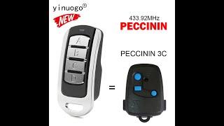 Yinuogo - YNG105 - How to clone PECCININ 433.92MHz garage door  gate remote control ?