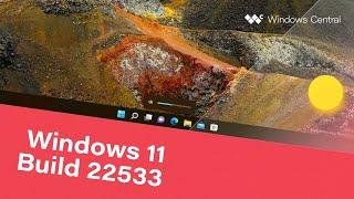 Windows 11 Build 22533 - Volume UI Alt+Tab UI