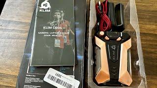 Klim Cool + Gaming Laptop Cooler #unboxing