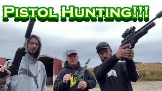 Pistol Hunting for Pigeons  Airgun Hunt  FX Ranchero