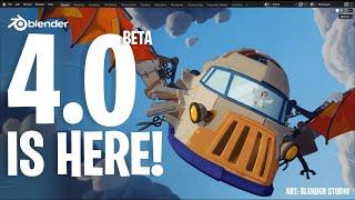 Blender 4.0 Beta Is Finally Here