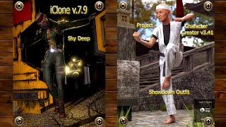 iClone v 7 9 Sky Deep Project Character Creator v3 4 Showdown Outfit