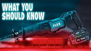 This FLEX Recip Saw is supposed to be really good but this is how it really did