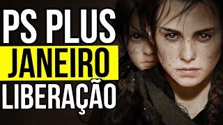 LIBERAÇÃO DOS JOGOS DA PS PLUS DE JANEIRO 2024 LANÇAMENTOS DO MÊS e PROBLEMA NO PS STARS 