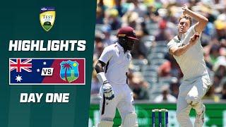 Australia v West Indies 2023-24  First Test  Day 1