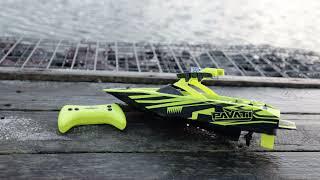 118 Scale RC Pavati Wakeboard Boat - Black & Yellow