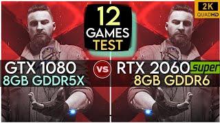 GTX 1080 vs RTX 2060 Super  Test In Mid 2023  12 Games Tested 