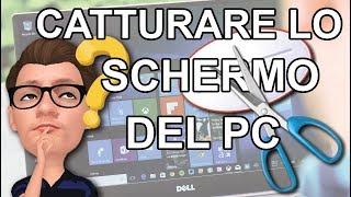 Come Catturare l’immagine dello schermo screenshot del PC con Windows