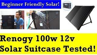 100w Renogy Solar Suitcase and Renogy Voyager Tested and Reviewed