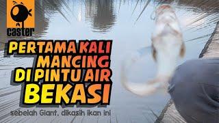 Mancing di PINTU AIR BEKASI Mancing perdana langsung Jossss