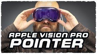 Using The Apple Vision Pro Pointer With Zoom Magnifier #AppleVisionPro #AccessibilityOptions