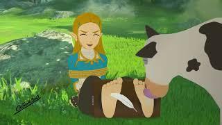 Princess Zelda tickled