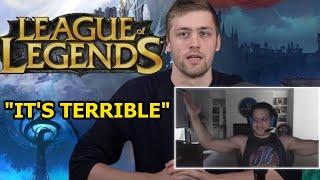 Tyler1 Reacts to Sodas Unfiltered Review of League of Legends