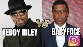 Teddy Riley VS. Babyface  IG Live FULL Battle R&B Legends BROKE the INTERNET