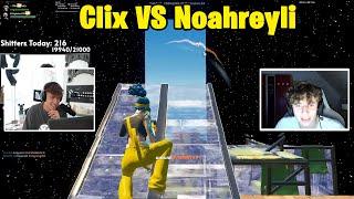 Clix VS Noahreyli 2v2 TOXIC Fights w Mongraal & Peterbot