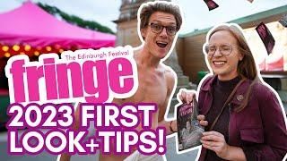 Edinburgh Festival FRINGE 2023  Where to go what to expect