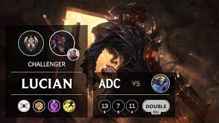 Lucian ADC vs Ezreal - KR Challenger Patch 9.12
