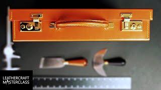 Making A Leather Attache Case- Video Course Preview. Learn the traditional craft of case making