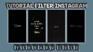 Tutorial filter Instagram terbaru 2020