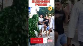 Crazy Bushman vs. Women  #shorts #short #like #comment #subscribe #prank