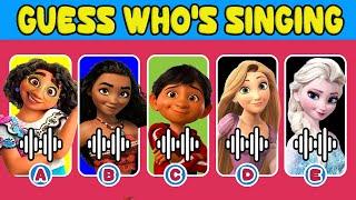 Guess Whos Singing ? Disney Songs Quiz Challenge