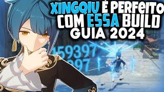 ELE É SIMPLES e MUDA TUDO XINGQIU Um Subdps PERFEITO Build RÁPIDA ATUALIZADA GENSHIN IMPACT 2024