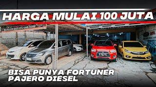 FORTUNER BEKAS MURAH VS PAJERO DIESEL HARGA MULAI 100 JUTAAN SHOWROOM WILAYAH JAKARTA