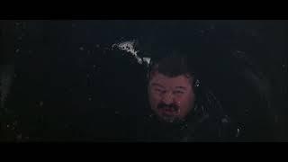 Valentin Zukovsky Robbie Coltrane falls into his own caviar - James Bond World is Not Enough 1999