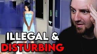 ILLEGAL & Disturbing Video Game Iceberg  Tectone Reacts