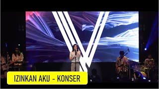 virzha - izinkan aku  konser