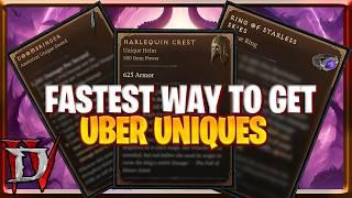 Diablo 4 Uber Unique Guide  How to Get Uber Unique Fast  Best Methods Season 4
