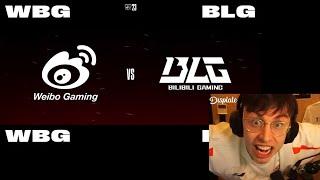 BLG vs WBG  Caedrel co stream FULL VOD  Worlds 2023 SEMIFINALS Stage day 1