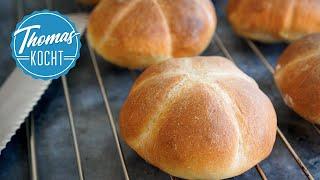 KaisersemmelnKaiserbröchen selber backen -  so kann es jeder ohne Stempel