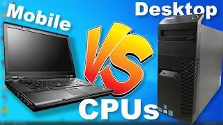 Big Difference? - Mobile vs Desktop CPUs - i7 3770 vs i7 3820qm