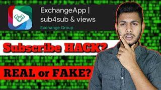 Exchange app unlimited coins  sub4sub  Exchange app se subscribe kaise badhaye?