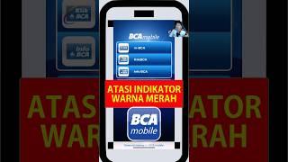 Cara Atasi Lampu Indikator Merah BCA Mobile #shorts #mobilebanking #bankbca #bcamobile #mybca