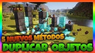  Cómo DUPLICAR OBJETOS  Minecraft 1.16.3  1.16.4  1.16.5 NUEVO METODO