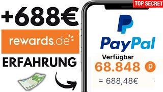 Rewards.de Test & Erfahrungen 688€ Auszahlung  rewards.de online Geld verdienen 2024