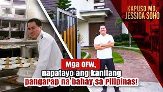 Mga OFW napatayo ang kanilang pangarap na bahay sa Pilipinas  Kapuso Mo Jessica Soho