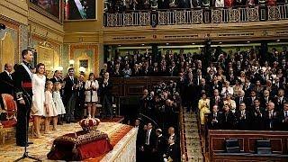 Felipe VI sworn in as king of Spain - official ceremony