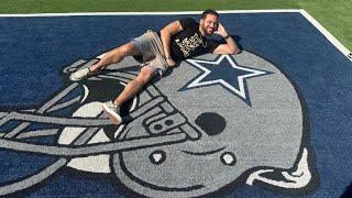 I went to AT&T Stadium to watch the Saints DESTROY the Cowboys  Saints Cowboys vlog