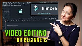 WONDERSHARE FILMORA 11  Video EDITING TUTORIAL for BEGINNERS to get you started